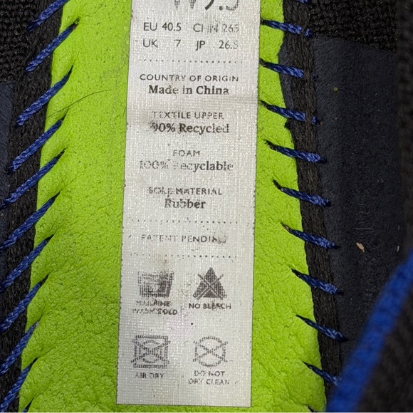 Rothy’s The Flat Black Round Toe Ballet Flats Sz 9.5 Single Right Shoe Amputee - Picture 14 of 15